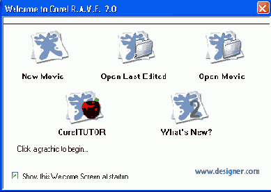  Startup   Corel R A V E