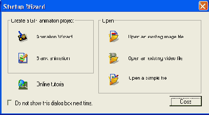 Startup Wizard    GIF Animator