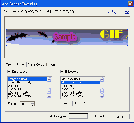  Add Banner Text