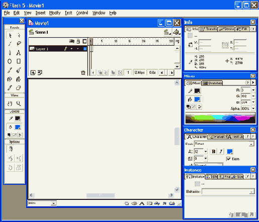   Macromedia Flash