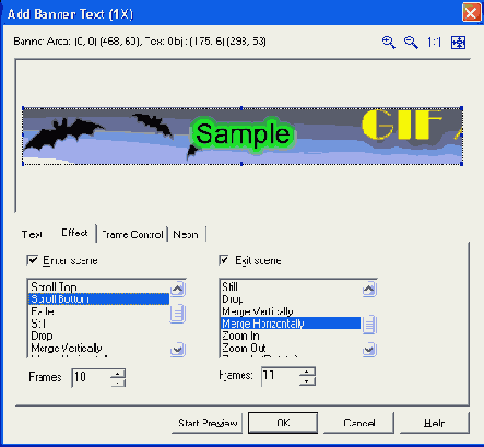     Add Banner Text