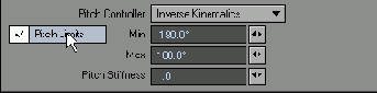   Pitch Limits
